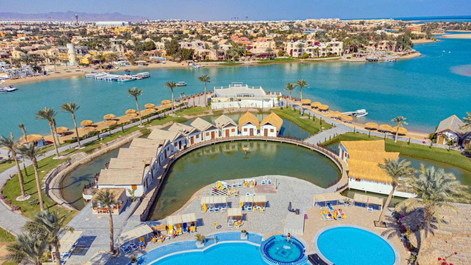 Panorama Bungalows Resort El Gouna Хургада Екстер'єр фото